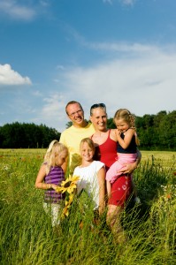 Geborgenheit in der Familie